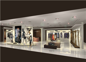 时尚女装店装修效果图
