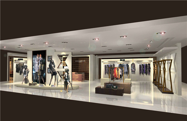 时尚女装店装修效果图