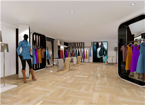 时尚女装店装修效果图