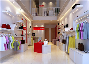 时尚女装店装修效果图