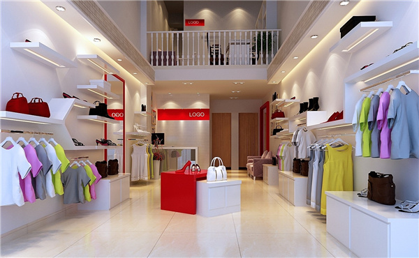 时尚女装店装修效果图