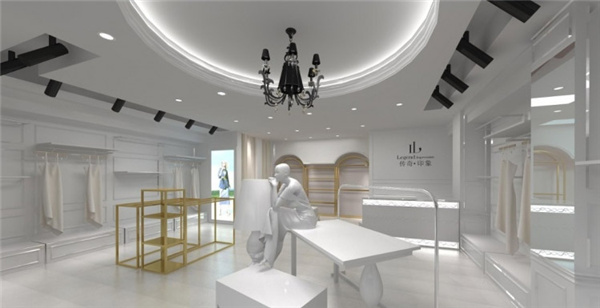 时尚女装店装修效果图