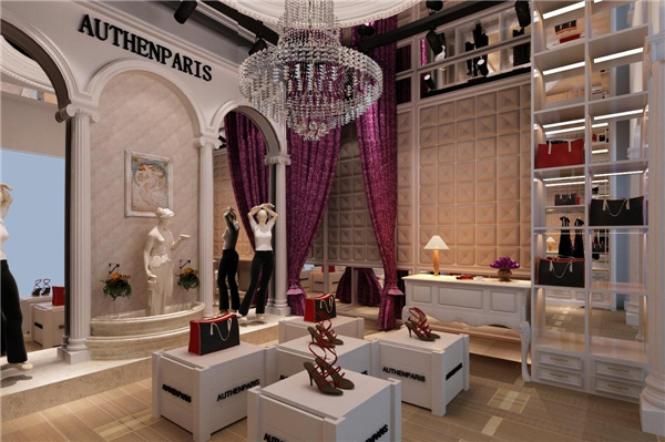 时尚女装店装修效果图