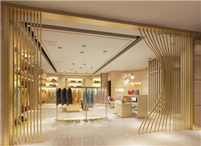 时尚女装店装修效果图