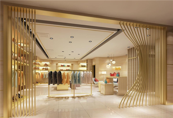 时尚女装店装修效果图