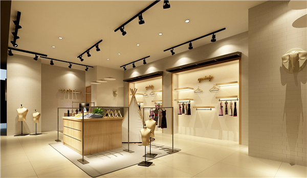 时尚女装店装修效果图