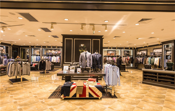 男装店面装修效果图